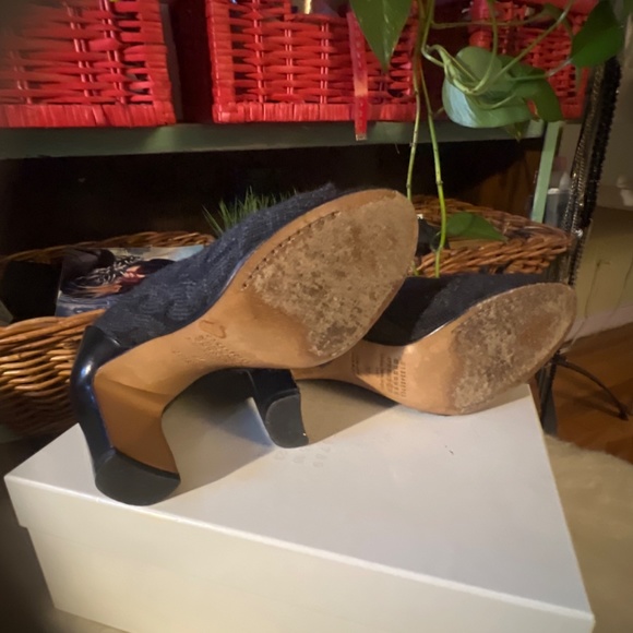 Maison Martin Margiela Knit Sock Peep Toe Boot - Picture 5 of 6